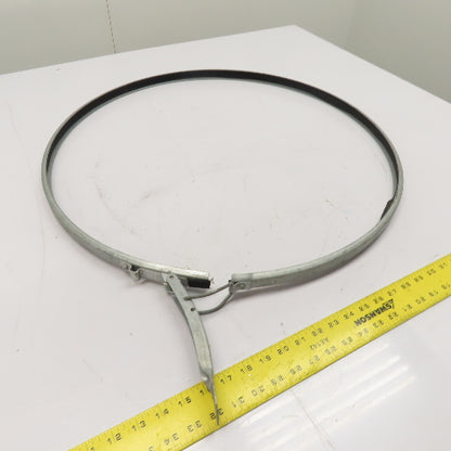 Nordfab 8010005543 22" QF Quick-Fit Galvanized Duct Clamping Ring W/ Gasket