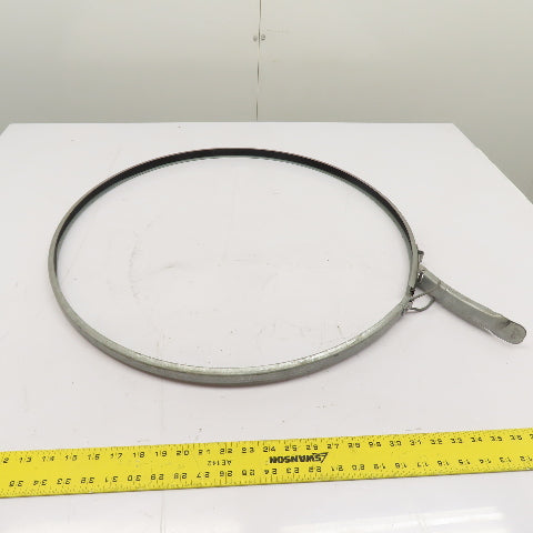 Nordfab 8010005543 22" QF Quick-Fit Galvanized Duct Clamping Ring W/ Gasket