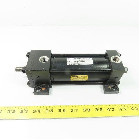Parker 2.00CC2ANLU14AC4.000 Pneumatic Air Cylinder 2" Bore 4" Stroke 250 psi
