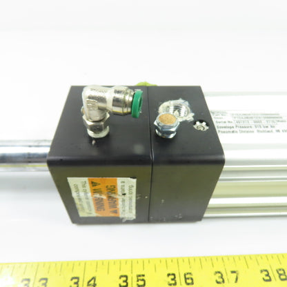 Parker P1D4J050FCE0100NNNN6N Double End Air Cylinder 4" Stroke 2" Bore 10Bar