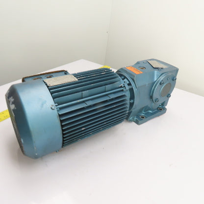 SEW-Eurodrive K66DV132S4 7.5HP 14.05:1Ratio Helical-Bevel Gearmotor 3Ph230V/460V