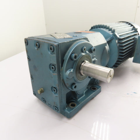 SEW-Eurodrive K66DV132S4 7.5HP 14.05:1Ratio Helical-Bevel Gearmotor 3Ph230V/460V