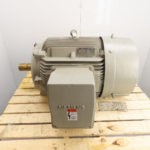 SIEMENS 1LE23213CB212AA2 75HP 1780RPM 3Ph AC Electric Motor 460V 365T Frame NEW