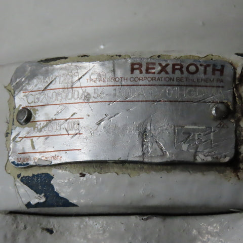Rexroth CD250B100/56-1300A10/01HGDMA Hydraulic Cylinder 100mm Bore 1300mm Stroke