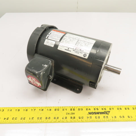 Emerson 4LX11 AC Electric Motor 1.5HP 1740RPM 3Ph 208-230/460V 145TC Frame