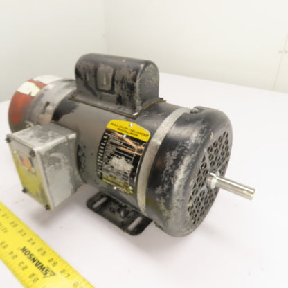 Baldor-Reliance BL3510 1HP Electric Motor 115/230V 1Ph 1725RPM 56 Frame W/ Brake