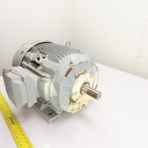 Techtop BL3-CI-TF-284TS-2-BR-D-25 25HP 3Ph AC Electric Motor 230/460V 284TS Fr.
