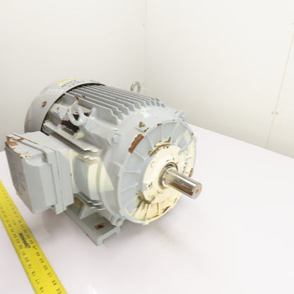 Techtop BL3-CI-TF-284TS-2-BR-D-25 25HP 3Ph AC Electric Motor 230/460V 284TS Fr.