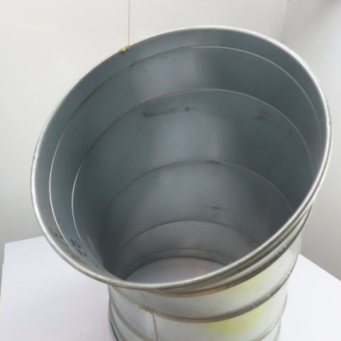 Nordfab 8040400058 22" Galvanized Steel Duct Ductwork Elbow 45°