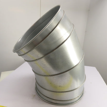Nordfab 8040400050 20" Quick-Fit Galvanized Steel 45° Duct Elbow 20ga