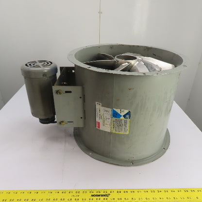 Dayton 4C661A 18" Belt Drive Tubeaxial Fan 3/4HP 3Ph 208-230/460V