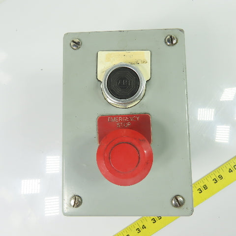 Allen-Bradley 800T 2-Button Push Button Control Station Emergency Stop
