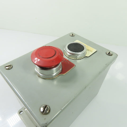 Allen-Bradley 800T 2-Button Push Button Control Station Emergency Stop