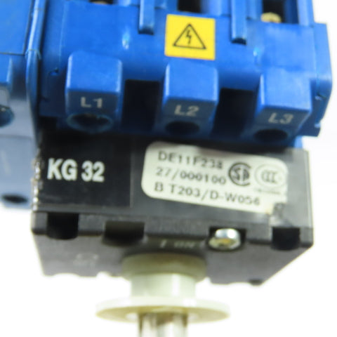Kraus & Naimer DE11F238 KG32 30A 600VAC Non-Fusible Safety Disconnect Switch 3Ph