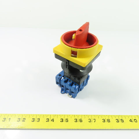 Kraus & Naimer DE11F238 KG32 30A 600VAC Non-Fusible Safety Disconnect Switch 3Ph
