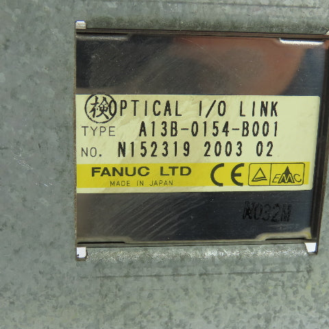 Fanuc A13B-0154-B001 Optical I/O Link Unit Panel Mount