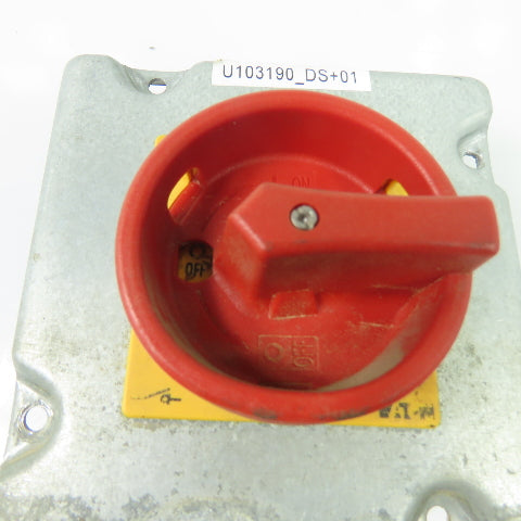 Eaton SP1-032 P1-32 32A Non Fusible Safety Disconnect Switch 600VAC