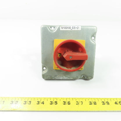 Eaton SP1-032 P1-32 32A Non Fusible Safety Disconnect Switch 600VAC