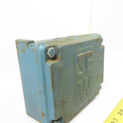 SEW-Eurodrive Electric Motor Cast Iron Terminal Junction Box Cover 5-1/2"x4-1/4"