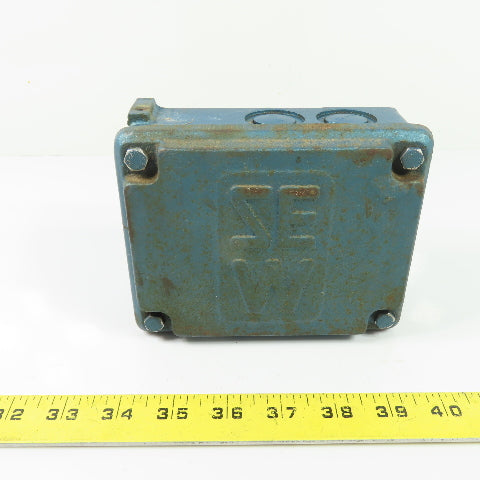 SEW-Eurodrive Electric Motor Cast Iron Terminal Junction Box Cover 5-1/2"x4-1/4"