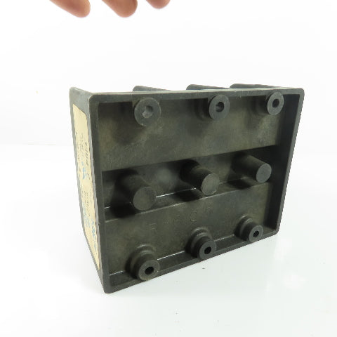 Ilsco PDB-16-2/0-3 3-Pole Power Distribution Block 600V AL9CU