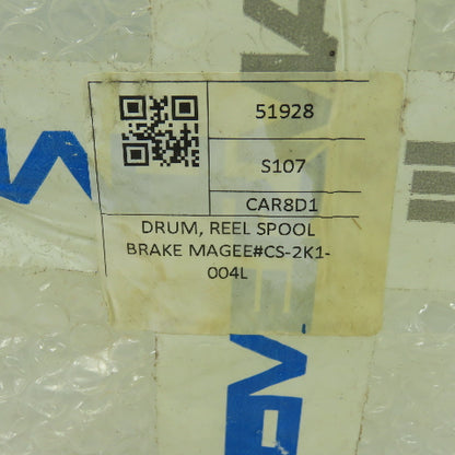 Overmade CS-2K1-004L Drum Reel Spool Brake Disc 9" OD x 0.48" Thick