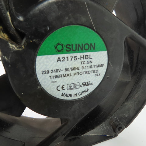 Sunon A2175-HBL AC Axial Cooling Fan 220-240V 0.11A
