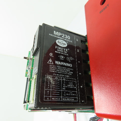 Fireye MC120 Flame Safeguard Burner Controller W/ MP230 & MAUV1