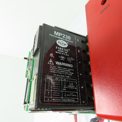 Fireye MC120 Flame Safeguard Burner Controller W/ MP230 & MAUV1