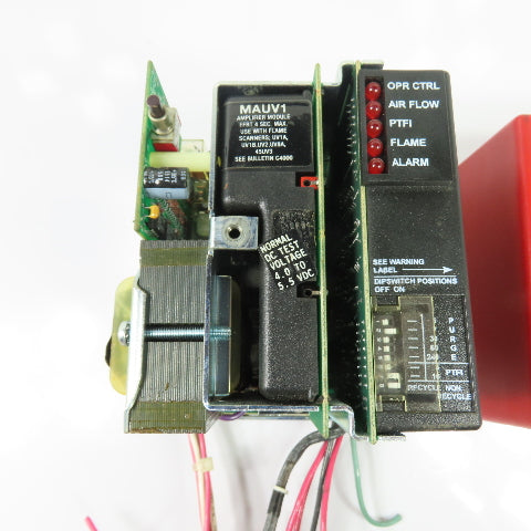 Fireye MC120 Flame Safeguard Burner Controller W/ MP230 & MAUV1