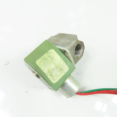 ASCO 8040H8 Red-Hat II Solenoid Fuel Gas Shutoff Valve 3/8" NPT 120V 15 PSI