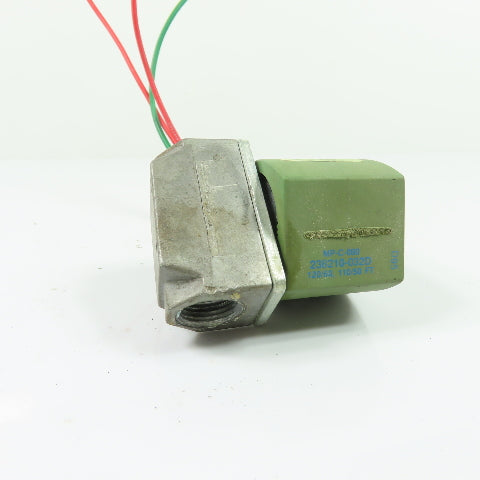 ASCO 8040H8 Red-Hat II Solenoid Fuel Gas Shutoff Valve 3/8" NPT 120V 15 PSI
