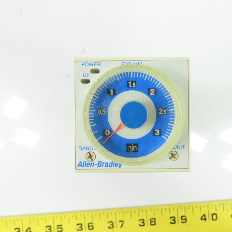 Allen-Bradley 700-HRM12TA17 Ser A On Delay Timing Relay 100-240VAC
