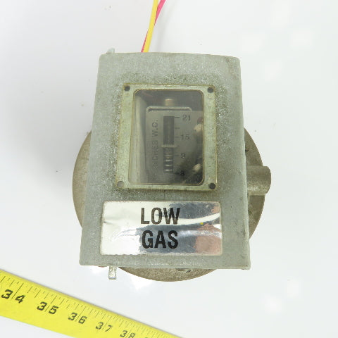 Honeywell C645A 1105 Air Gas Pressure Safety Switch 3" to 21" W.C.