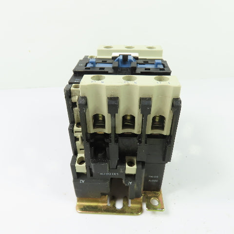 Telemecanique LC1 D40 11 600VAC 60A 30HP Contactor 120V Coil 60A