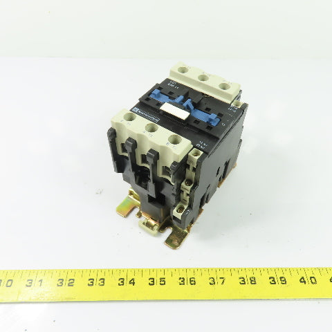 Telemecanique LC1 D40 11 600VAC 60A 30HP Contactor 120V Coil 60A