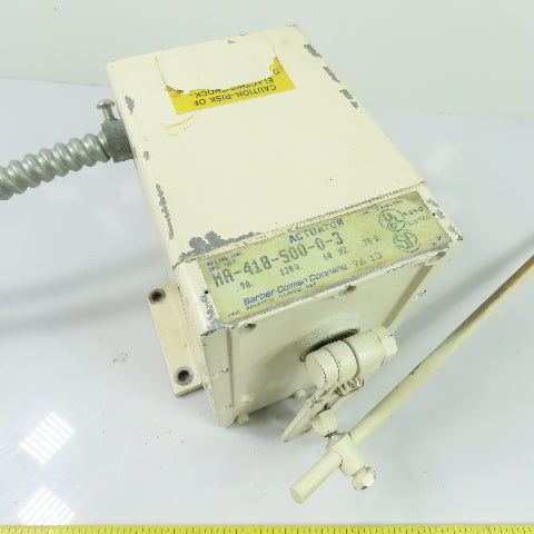 Barber-Colman MA-418-500-0-3 Electric Damper Actuator Motor 120V 60Hz 70W