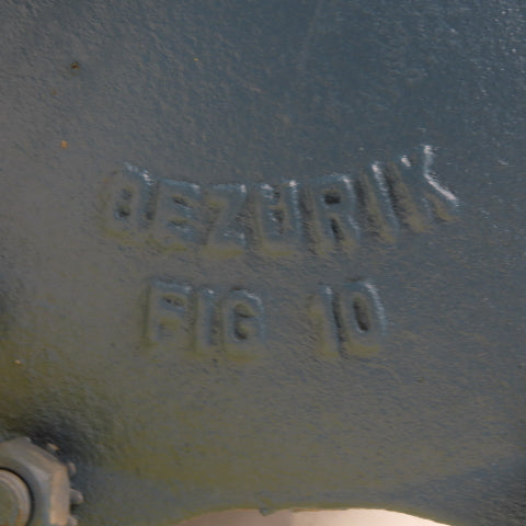 DeZURIK FIG 10 10" Bore 12" Stroke Valve Air Cylinder Actuator