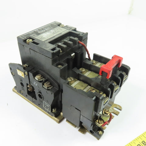 Square D 8736 SC0 8 NEMA Size 1 Motor Starter 120V Coil 60Hz 3Ph 10HP 600V