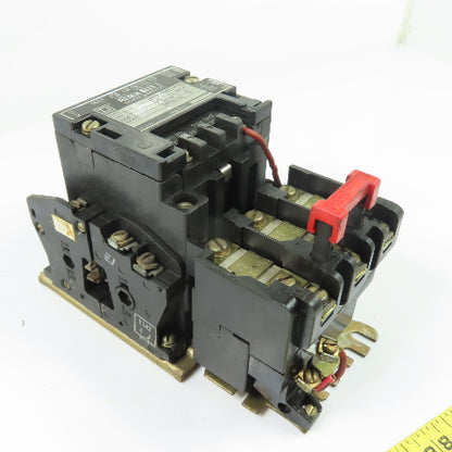 Square D 8736 SC0 8 NEMA Size 1 Motor Starter 120V Coil 60Hz 3Ph 10HP 600V