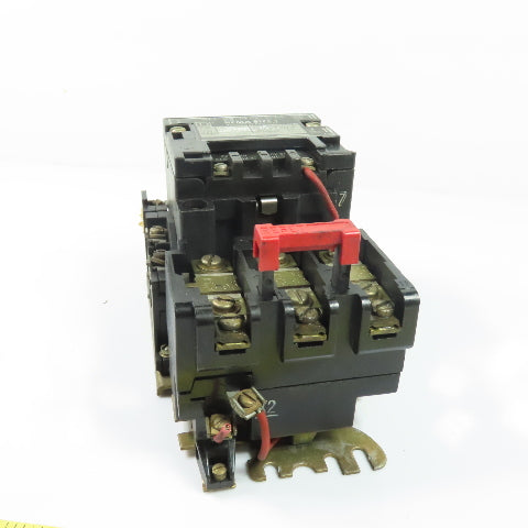 Square D 8736 SC0 8 NEMA Size 1 Motor Starter 120V Coil 60Hz 3Ph 10HP 600V