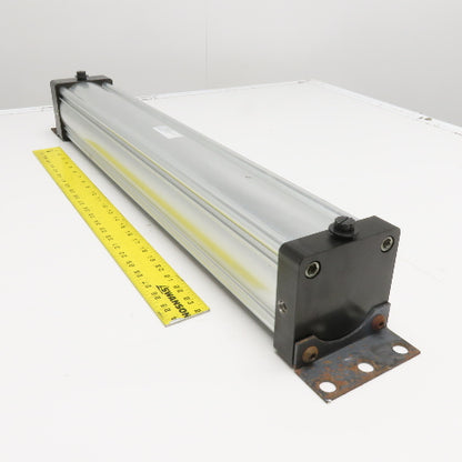 PAPERCHINE INC 4" Bore x 27" Stroke Double Acting Air Cylinder 150 PSI