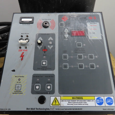 Hot Melt Technologies ProFlex G-5 Adhesive Application Dispenser 220V 2-Gun
