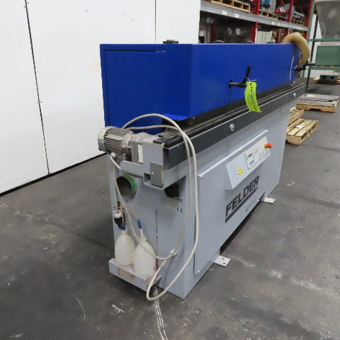 Felder G360 0.4-5mm Edge Thickness Edgebander W/ Glue Box 208V 3Ph 60Hz Tested