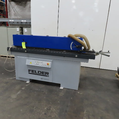 Felder G360 0.4-5mm Edge Thickness Edgebander W/ Glue Box 208V 3Ph 60Hz Tested