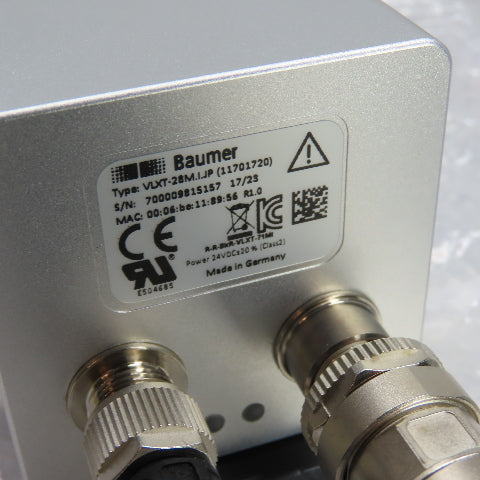 Baumer VLXT-28M.I.JP Machine Vision Camera Assembly w/ XR256 Smart Vision Light
