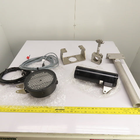 Baumer VLXT-28M.I.JP Machine Vision Camera Assembly w/ XR256 Smart Vision Light