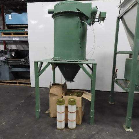 MAC Bulk Powder Material Feed Auger Dust Extractor Unit 180VDC 230/460V AC