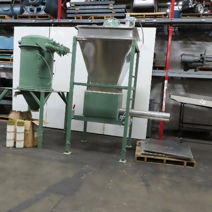 MAC Bulk Powder Material Feed Auger Dust Extractor Unit 180VDC 230/460V AC
