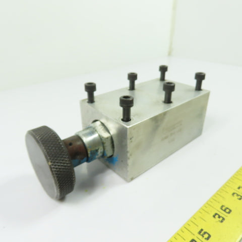 Sun Hydraulics 8002 091 A02 Aluminum Hydraulic Manifold Block Valve